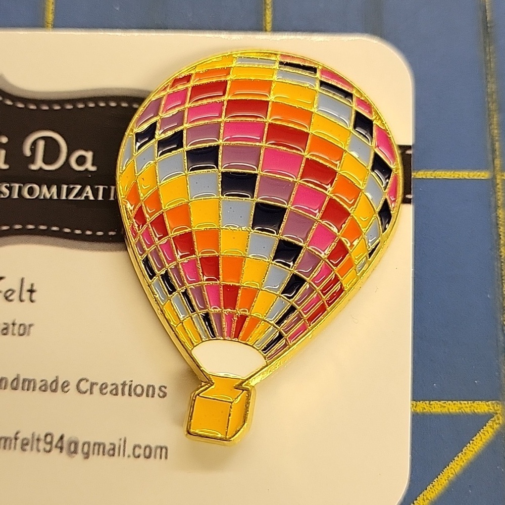 Hot Air Balloon 1.5" Tack Pin